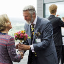 15. juni: Dronning Sonja er til stede under åpningen av Arcus-Gruppens nye fabrikk på Gjelleråsen utenfor Oslo (Foto: Berit Roald, NTB scanpix)
